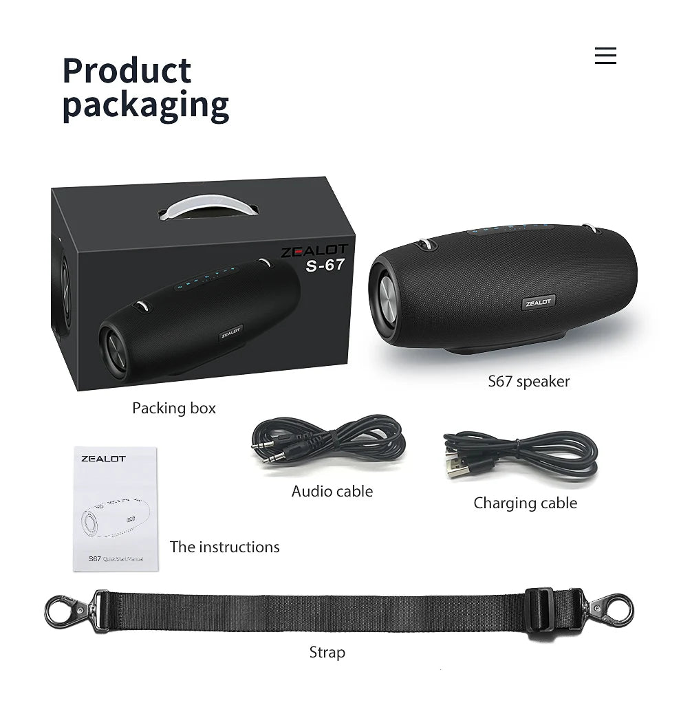 Bluetooth Wireless Speaker