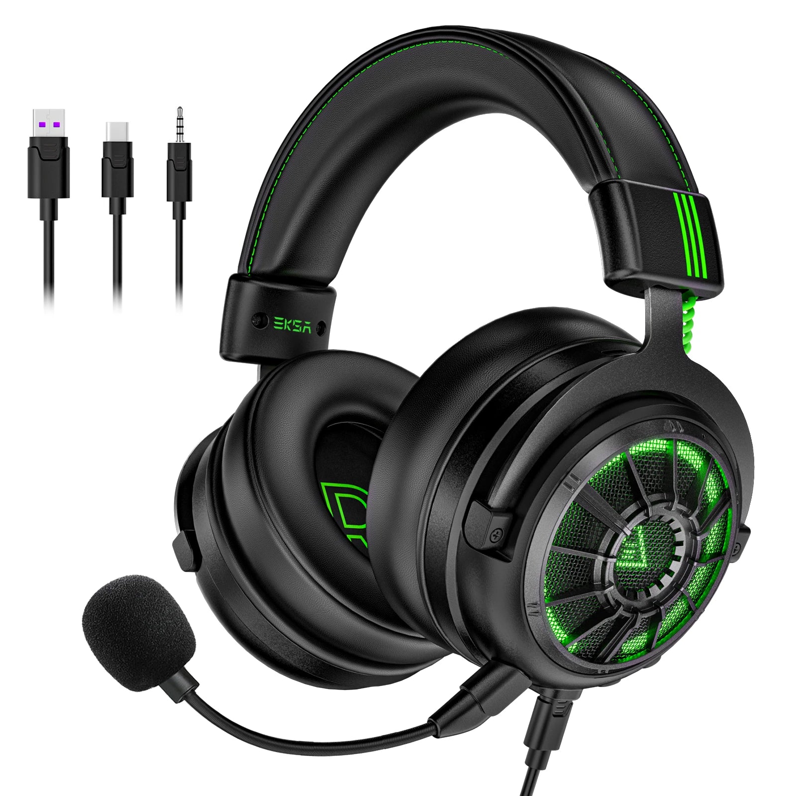 E5000 Pro Gaming Headphones for PC/PS4/Xbox/Switch