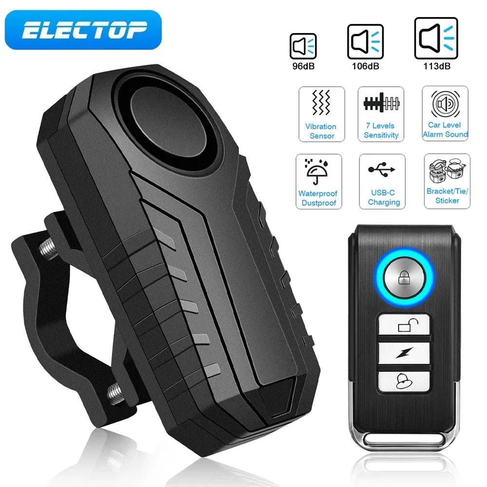 ELECTOP Bicycle/Motorcycle Alarm
